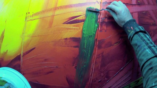 transmissie artillerie commentaar Abstract schilderen met acrylverf? | Filmpje en stappenplan!